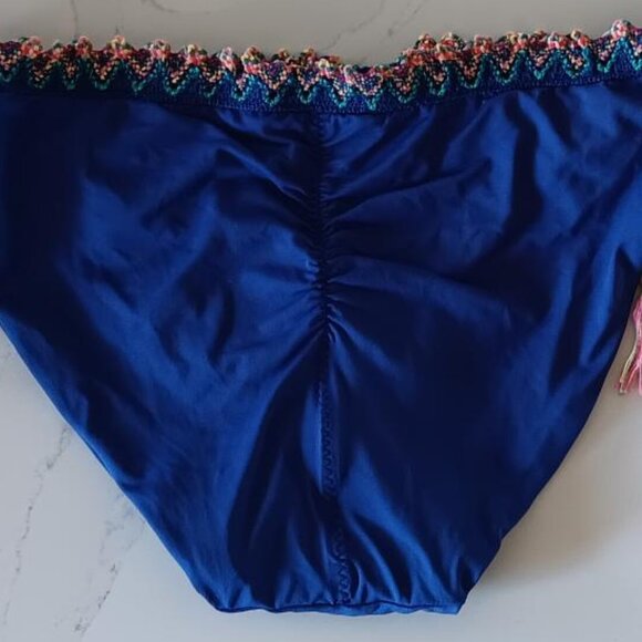 Swim Bottom BECCA Blue/Multi Colored Size S/P NEW - Picture 6 of 10